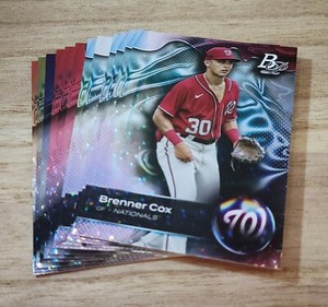 2023 Bowman Platinum Baseball "Ice Foil Parallels" You Pick Complete Your Set