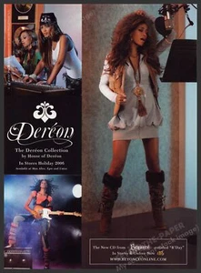 Dereon Kleidung Beyonce & Solange Knowles 2000er Jahre Printwerbung 2006 - Bild 1 von 1