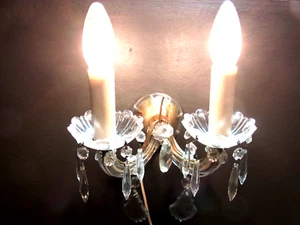 Crystal Lamp Antique Chandeliers Wall Lamp - Picture 1 of 16