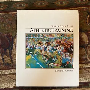 1985 ATHLETIC TRAINING COLLEGE TEXTBOOK LeRoyNeiman 49ers Bengals Clover Montana - Picture 1 of 24