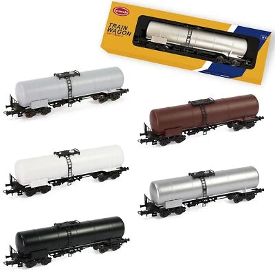 1 Unit Evemodel Train Tank Wagon Model Trains HO Scale 1:87 Oil Tank Car C8768 - Image 1 of 4