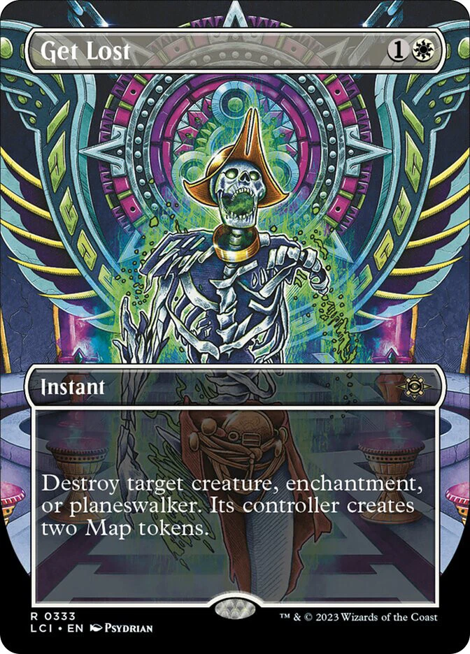 MTG Get Lost Borderless  - The Lost Caverns of Ixalan #333 - Image 1 of 1