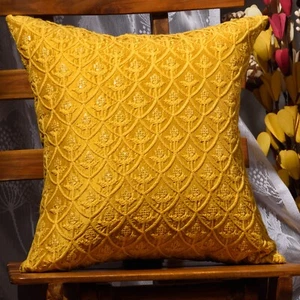 sofa pillow covers gold cushion covers living room decorative pillows for sofa - Picture 1 of 8