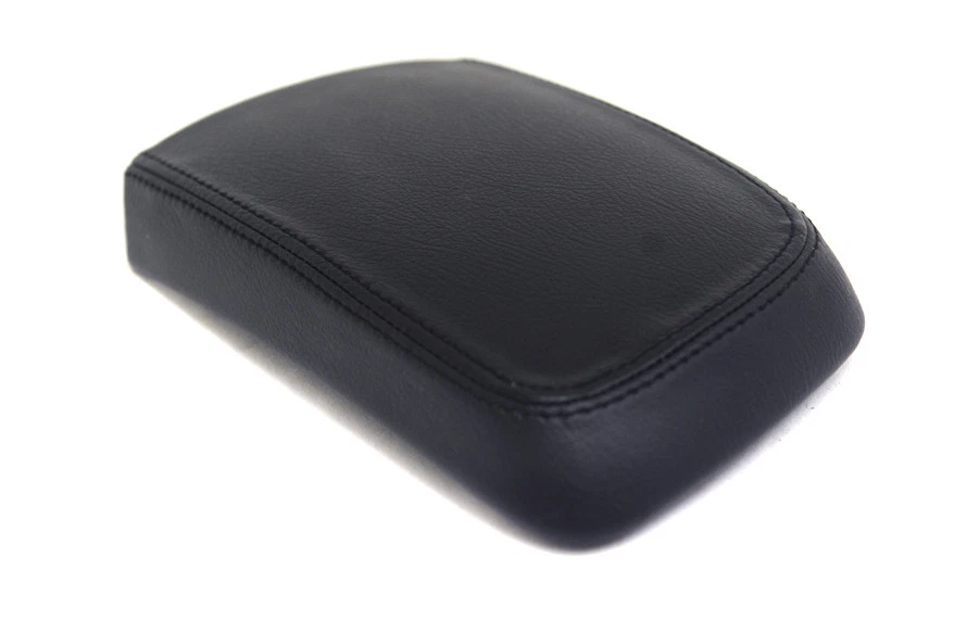 Se adapta a 08-11 Toyota Yaris cuero sintético reposabrazos consola central cubierta negro Foto 1 de 2