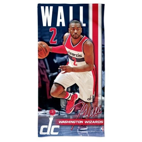 JOHN WALL WASHINGTON WIZARDS SPECTRA BEACH TOWEL 30"X60" COTTON PLUSH Cover