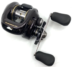 Shimano 09 Scorpion XT 1501 Left Hand Bait Casting Reel "Excellent++" From JAPAN - Picture 1 of 24