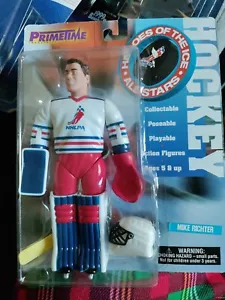 Mike Richter Primetime Figure NHLPA Goalies 1998 Vintage NHL New York Rangers - Picture 1 of 10