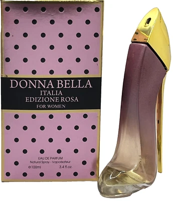 DONNA BELLA ITALIA EDIZIONE ROSA EAU DE PARFUM SPRAY PARA MUJER 3,4 OZ / 100 ml Foto 1 de 4
