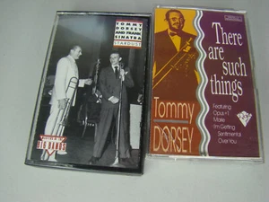 Pair of Tommy Dorsey Cassette Tapes (there are such things / stardust) big bands - Imagen 1 de 4