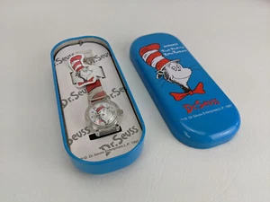 Vintage Dr. Seuss Cat in the Hat Watch Authentic T ick Tock Time Tickers - Picture 1 of 9