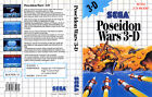 - Poseidon Wars 3-D Master System Replacement Box Art Case Insert Cover Only