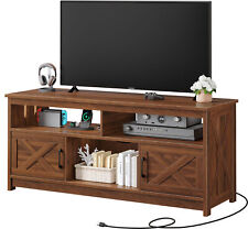 Farmhouse TV Stand Cabinet for TVs up to 65 inch TV Media Entertainment Center