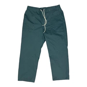 Hurley Grün normale Passform Überschwemmungslänge Köper Joggerhose Herren Taille 38 - Bild 1 von 6