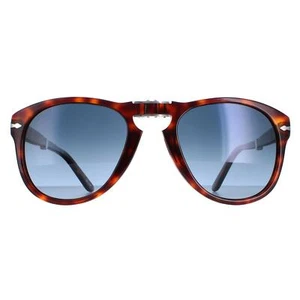 Persol Sonnenbrillen PO0714 24/S3 Braun Havanna Blau Verlauf Polarisiert 54mm - Bild 1 von 8