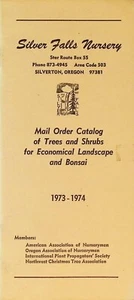 1973 Silver Falls Nursery Catalog Silverton Oregon NW - Bild 1 von 2