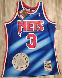 Drazen Petrovic New Jersey Nets 90-91 NBA Mitchell & Ness Men Swingman Jersey L - Picture 1 of 9