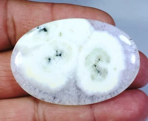 75 CT NATURAL STALACTITE SOLAR QUARTZ OVAL CABOCHON PENDANT GEMSTONE FF-08 - Picture 1 of 5