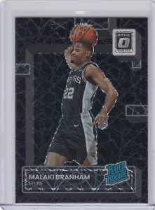 #/39 Malaki Branham RC ▪ 2022-23 Óptica VELOCIDAD NEGRA Clasificado Prizm Novato #222 - Imagen 1 de 2