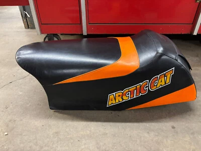 ARCTIC CAT 2003-2006 OEM FIRECAT Orange Seat F5 F6 F7 700 600 500 - Image 1 of 4