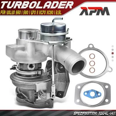 Turbolader für Volvo S60 I S80 I TS XY V70 II P80 XC70 XC90 I 2.5L 154 KW 210 PS - Bild 1 von 4