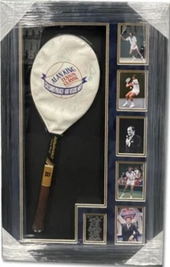 1977 Line Up Signed Autographed Tennis Racket Cover King Newcombe Ashe JSA LOA - Picture 1 of 4