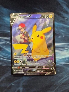 Pikachu V TG16/TG30 Lost Origin Trainer Gallery - Pokémon TCG Card - Picture 1 of 2