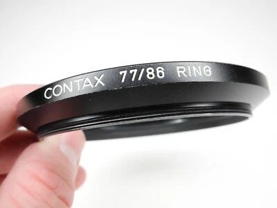 (ПОМЯТЫЕ!!!) Адаптер объектива камеры Contax 77/86 повышающее кольцо для 55 мм и 85 мм f/1.2 - Изображение 1 из 4