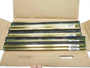 10-Pack Unger 12" Brass Window Squeegee Channels for Golden Clip & Golden Pro - Picture 1 of 3