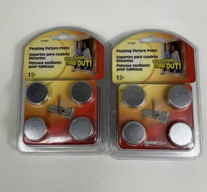 Lot of 2 Anchor Wire Hanging Hardware 121062 Floating Picture Posts. New In Box - Picture 1 of 2