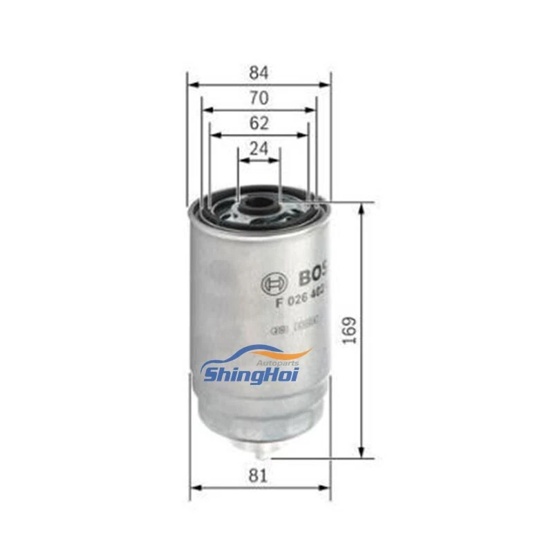 Genuine New F026402048 Filter For FIAT ALFA ROMEO LANCIA - Image 1 of 1