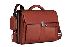 Piquadro orange Frame Organized computer bag "17 w/ mobile pocket CA1621FR/AR - Bild 1 von 1