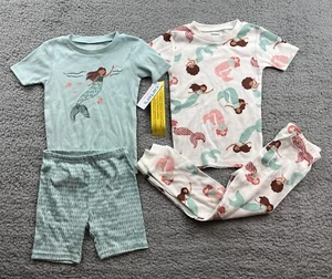 Carter's Just One You Toddler Girl's Size 4T Long Sleeve Snug Fit Pajama Set 4pc - Picture 1 of 7