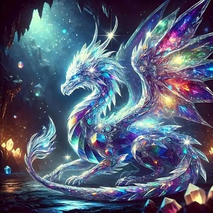 Diamond Art Kits für Erwachsene, Dragon Diamond Painting Kits für Anfänger, 5D DIY - Bild 1 von 9