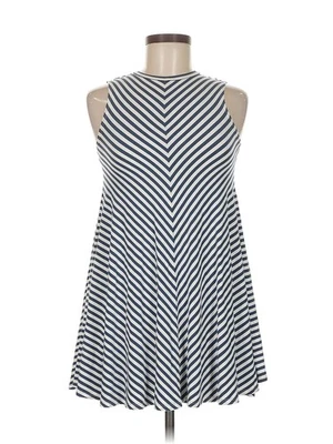 Nordstrom Women Silver Casual Dress 8 - Image 1 of 4