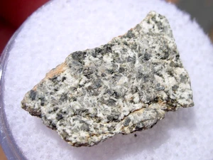 1.23 grams slice NWA 14682 Meteorite HED achondrite (Eucrite, unbrecciated ) COA - Picture 1 of 1