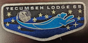 OA Tecumseh Lodge 65 - Regular Issue flap - s88 - SMY Border - Picture 1 of 1