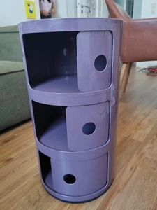 💜 Kartell Componibili 4967 Aufbewahrung - Lila - 60cm - WIE NEU! - Bild 1 von 7