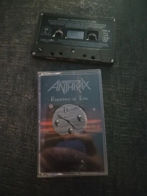 ANTHRAX-PERSISTENCE OF TIME    Cassette Tape 1990 Canada Import - Изображение 1 из 4