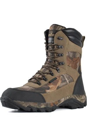 Mens Waterproof Hunting Boots Camo Hiking Boots Insulated Military Tactical - Image 1 of 4