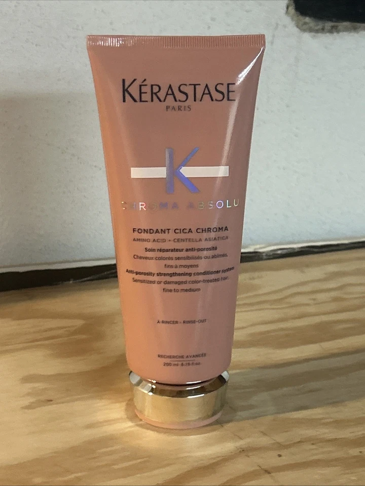 Kerastase Large 6.8 Oz Fondant Cica Chroma Conditioner BRAND NEW SEALED - Image 1 of 1
