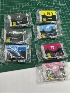 Ezink 78 7 Patronen Set für Epson - Bild 1 von 1
