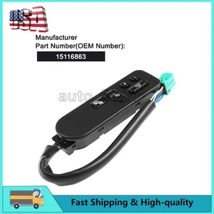 Seat Heater Switch Front Driver Side For 2003-2007 Chevy GMC 15116863 901-200 - Picture 1 of 5