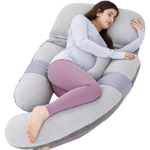 60in Full Body Pillow | Nursing, Maternity and Pregnancy Pillow | Extra Large... - Picture 1 of 8