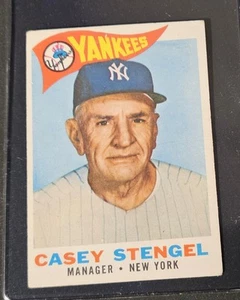 1969 Topps Casey Stengel #227 New York Yankees HOF - Picture 1 of 2