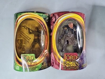 Lote de 6" figuras de acción TOY BIZ El Señor de los Anillos GRISHNAKH & Orc Warrior Foto 1 de 4