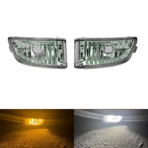 LED Amber Front Bumper Fog Lamp w/white DRL For Toyota Mark II GX110 JZX110 - Picture 1 of 2