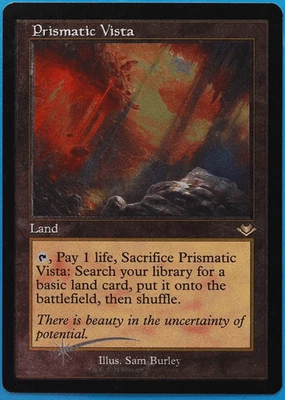 Prismatic Vista (Retro Frame ETCHED) FOIL Modern Horizons NM (507255) ABUGames - Image 1 of 2