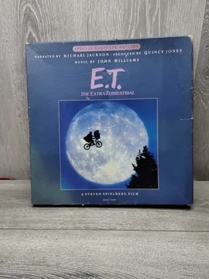 Michael Jackson 1982 ET Movie Special Cassette Edition with Book and Poster - Image 1 of 4