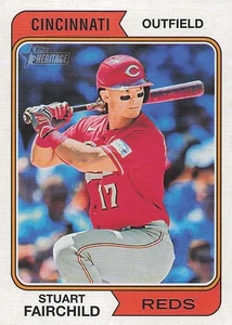 2023 Topps Heritage #701 Stuart Fairchild - Imagen 1 de 2