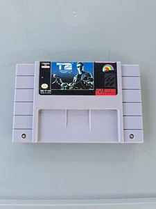 Terminator 2 Judgment Day (Super Nintendo SNES) Authentic Video Game Cartridge - Picture 1 of 2